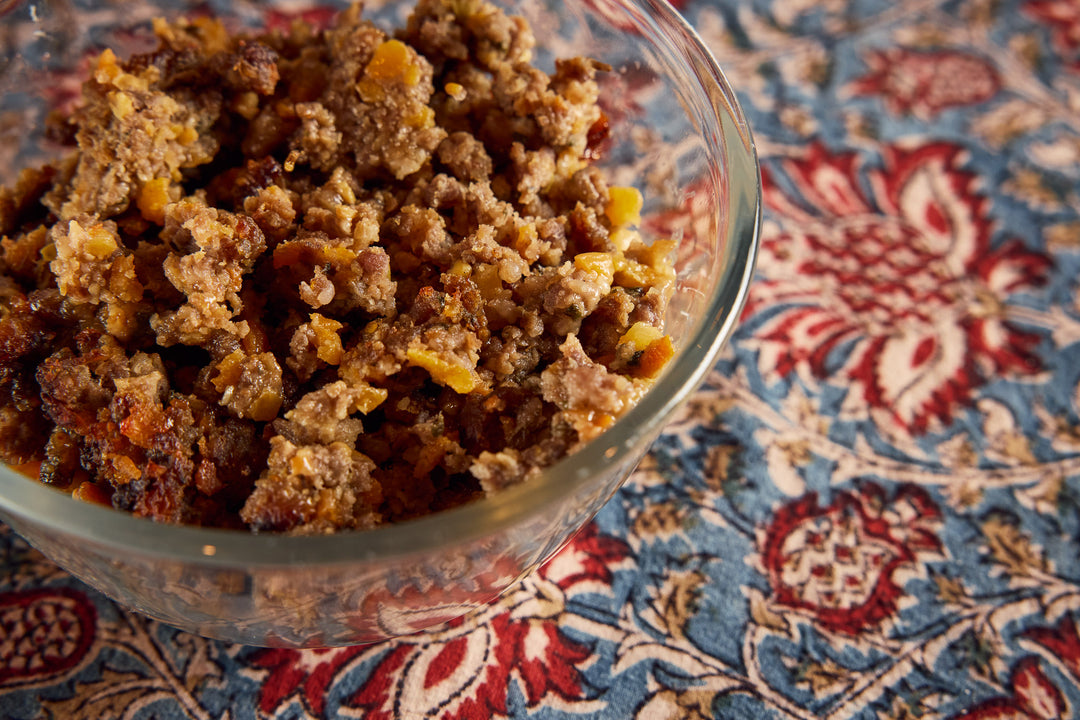 Coked Apricot Christmas Stuffing