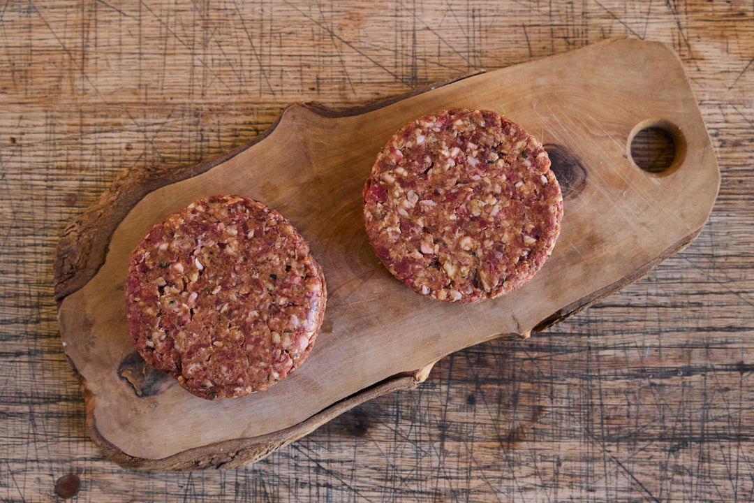 Curried Mutton Burger