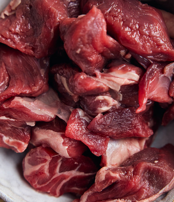 Image of Diced Wild Venison Shoulder