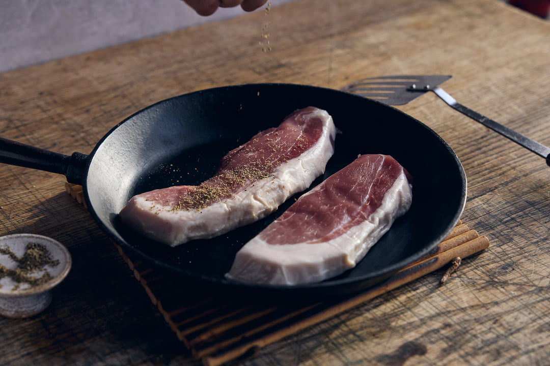 Raw Dry Cured Gammon Steaks