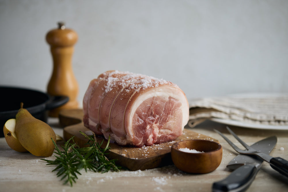 Raw Leg of Pork