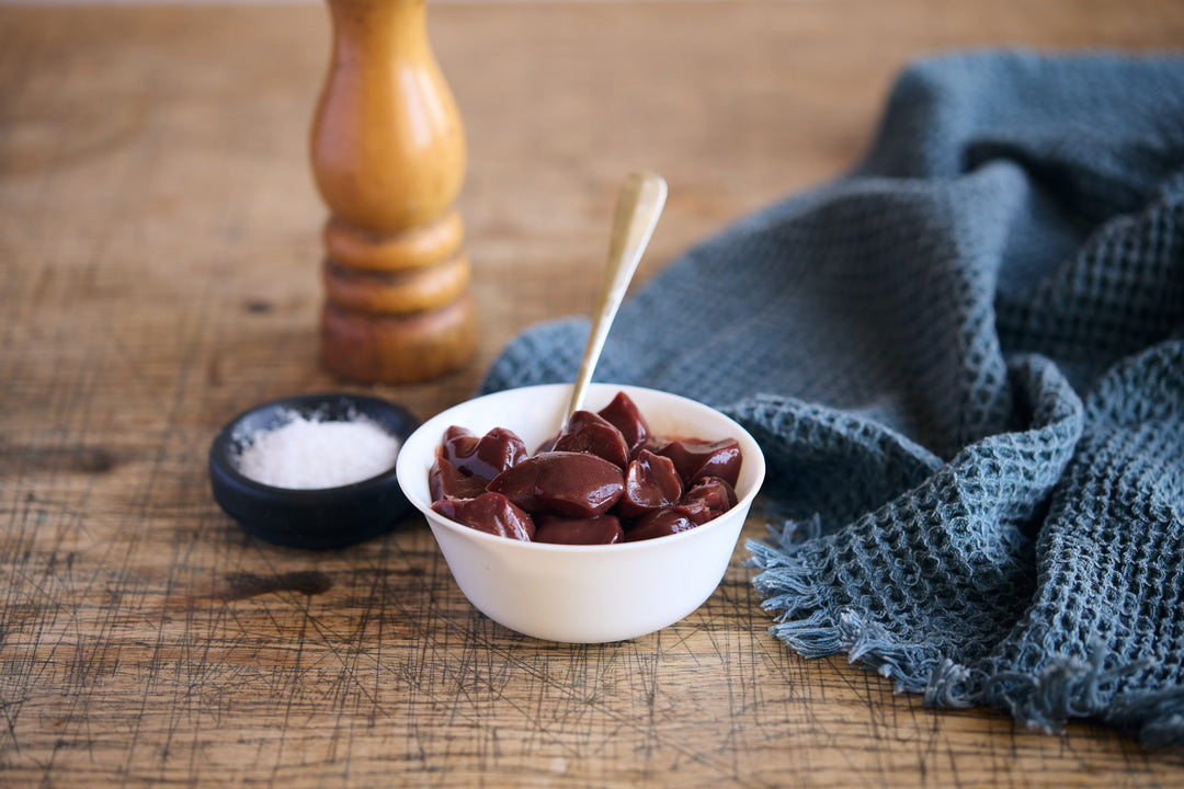 Raw ox kidney