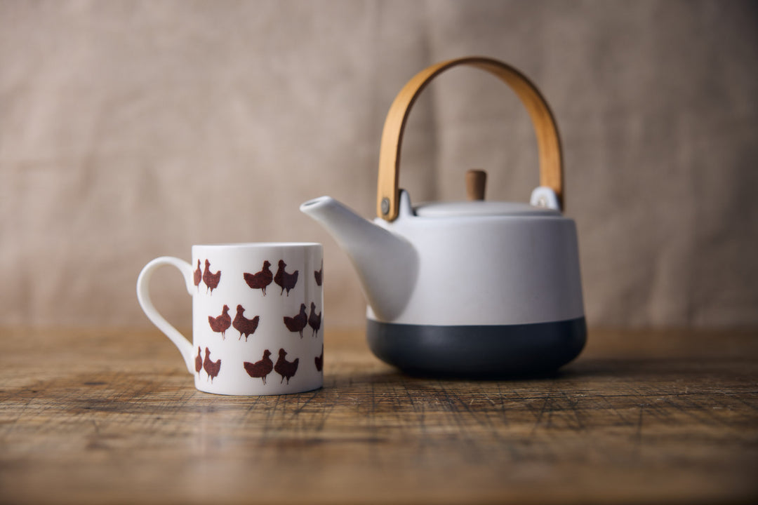 eatTelfit Bone China Mugs