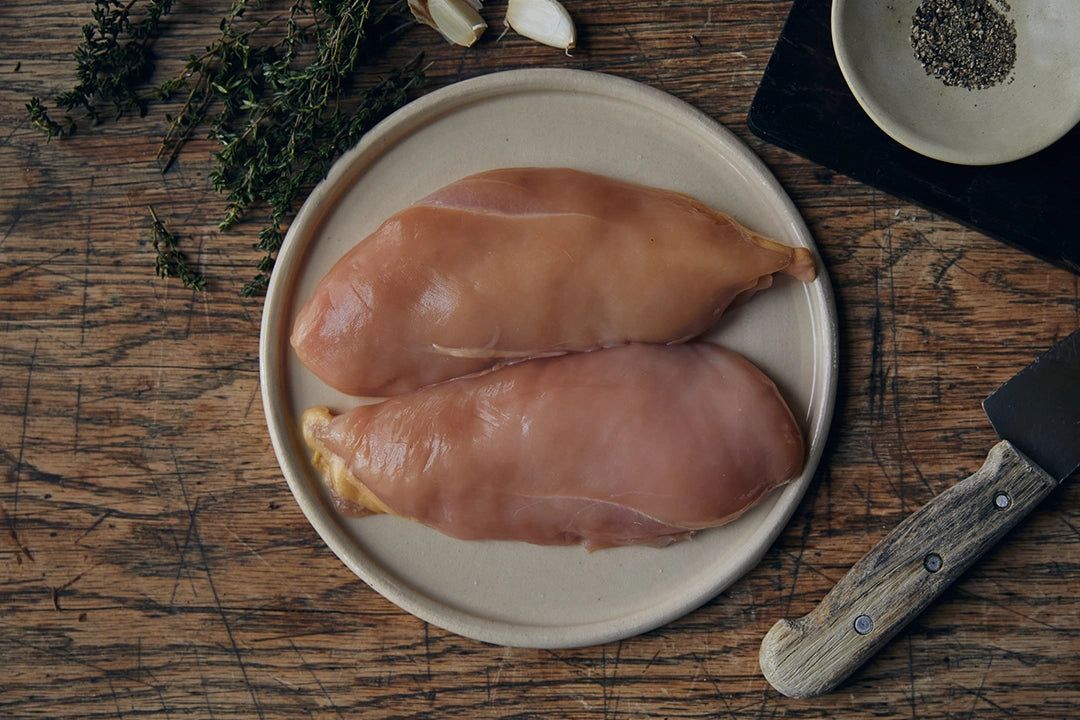 Free Range Chicken Breast Skinless - Raw