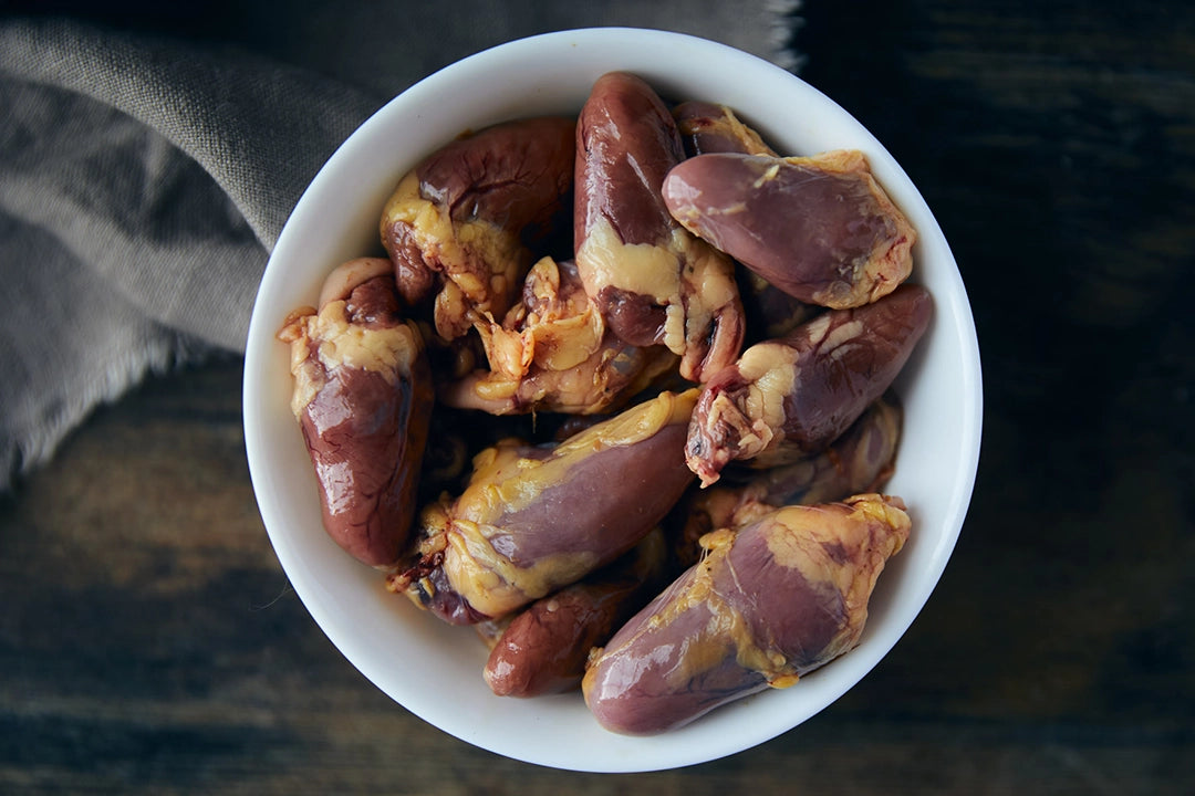Free Range Chicken Hearts - Raw