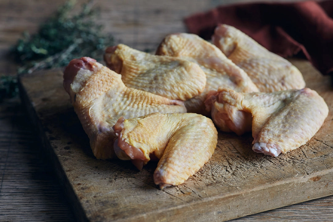Free Range Chicken Wings - Raw
