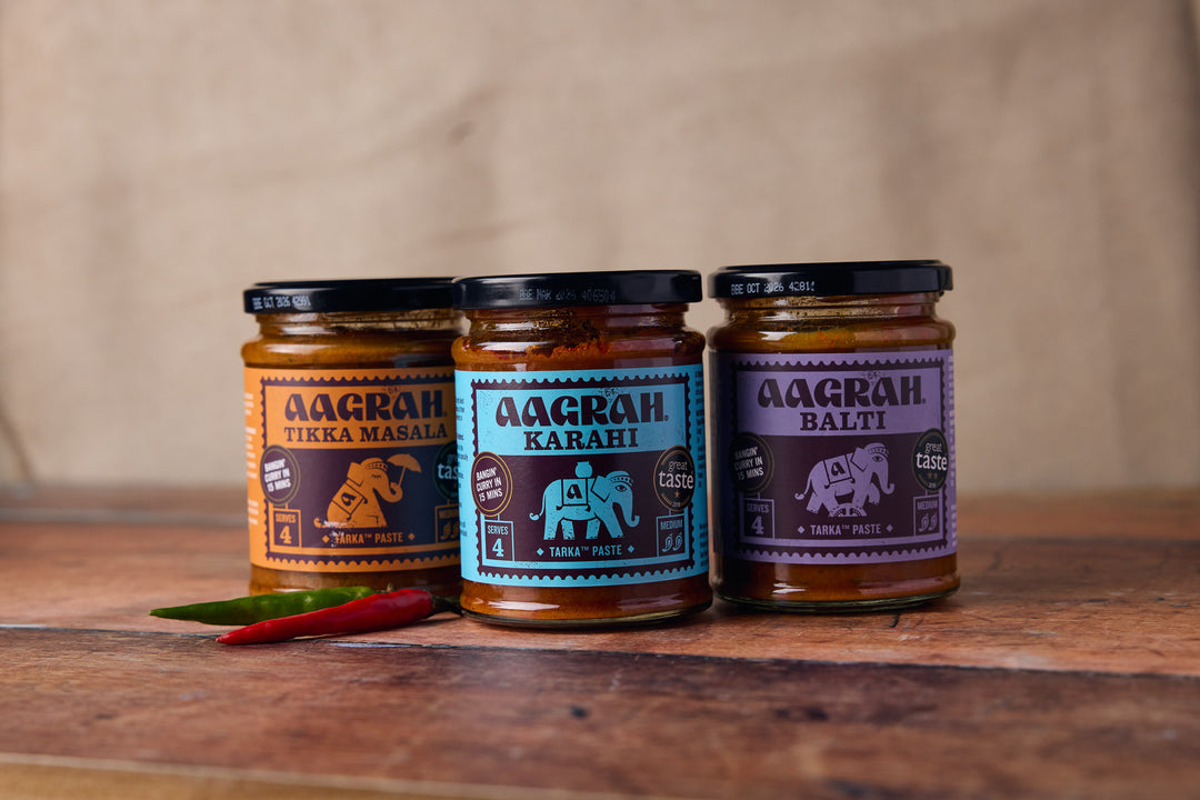 Aagrah Curry paste Selection