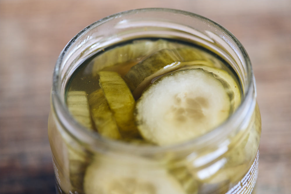 Bread and Butter Pickles opened