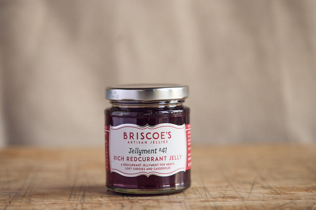 Briscoes redcurrant jelly jar