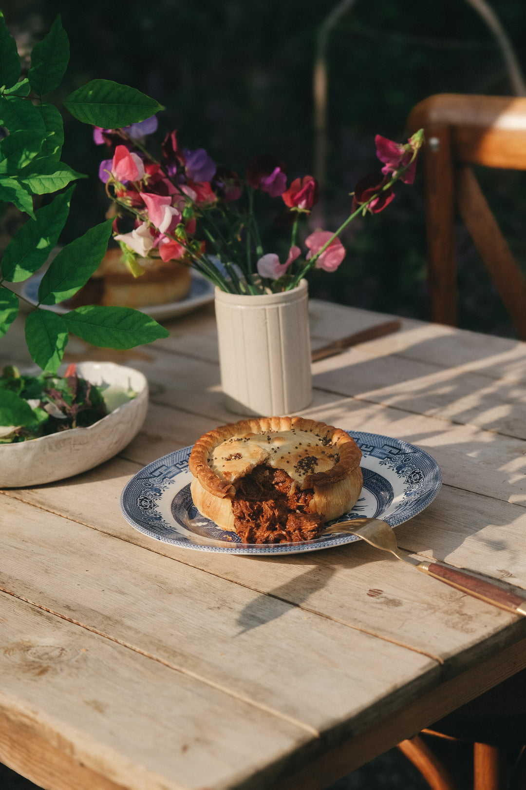 Grass-Fed Beef Steak, Mushroom and Ale Pie