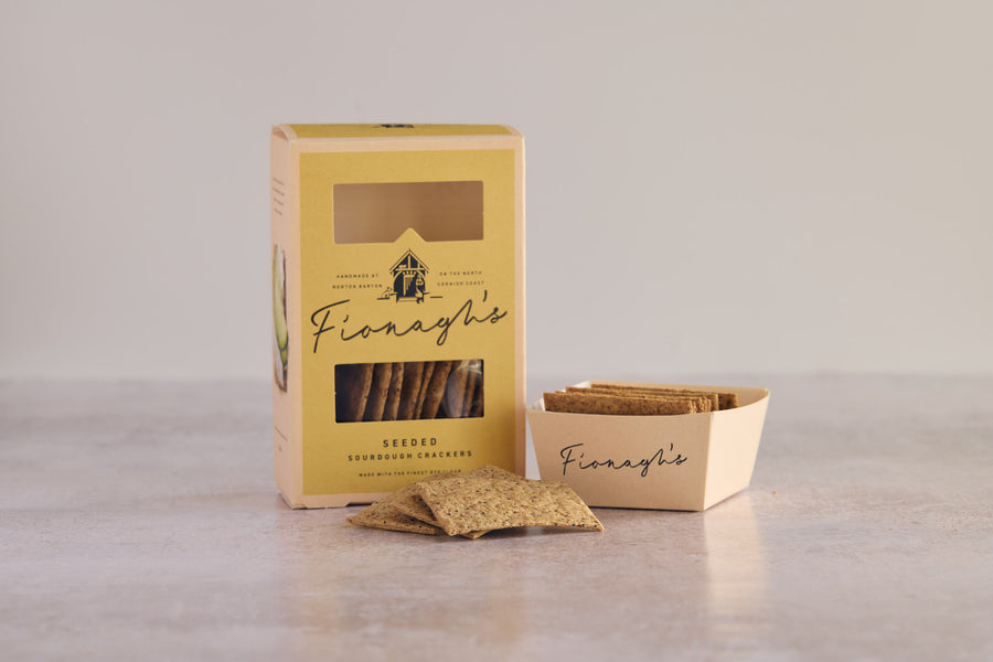 Fionaghs Seeded Sourdough Crackers