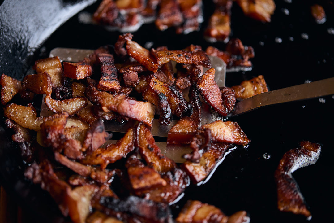 Fried Smoked bacon lardons