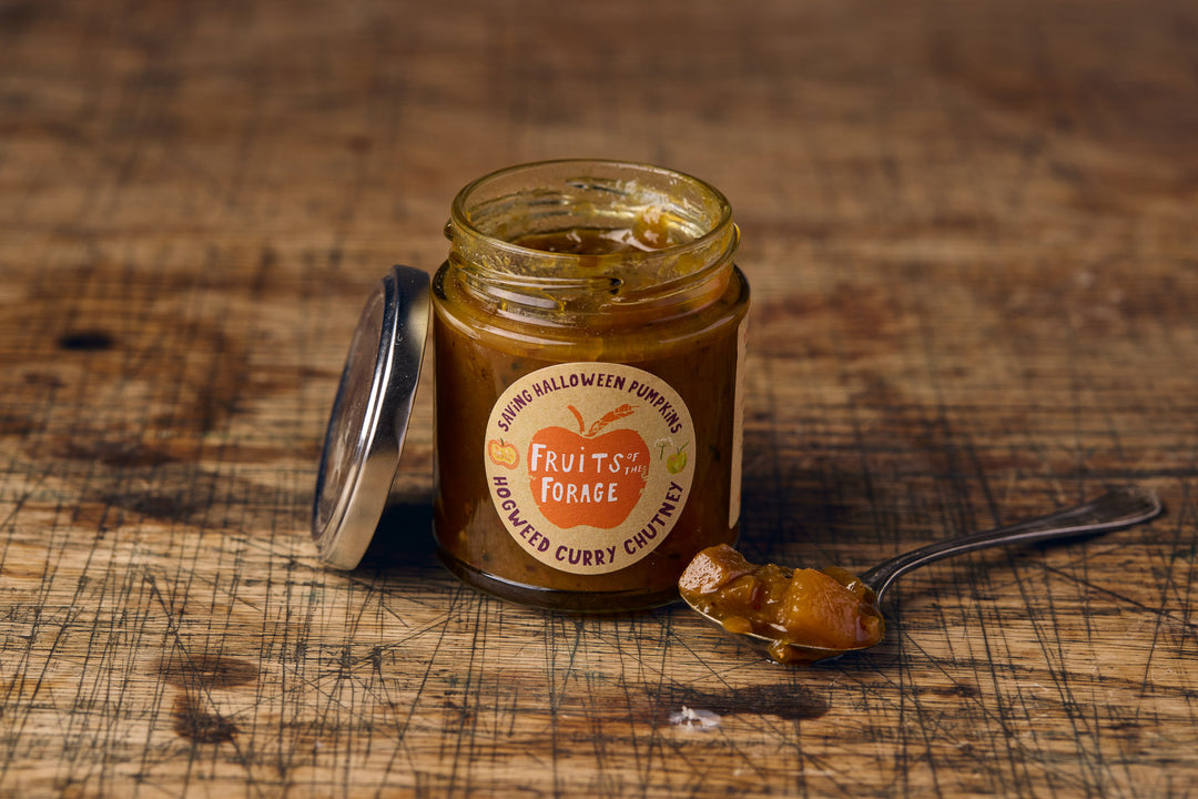 Fruits of the Forage hogweed curry chutney