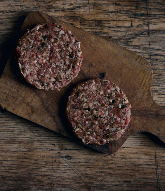 Image of Lamb and Mint Burger