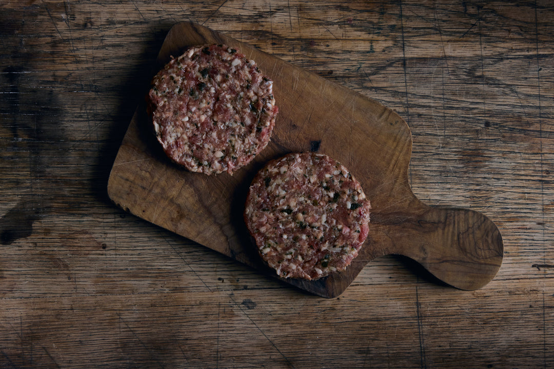 Lamb and Mint Burger