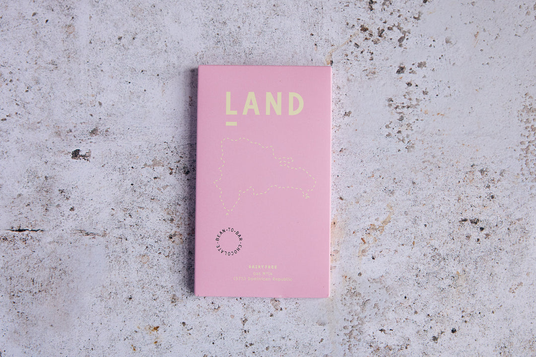 Land Chocolate Bar 57% packaging