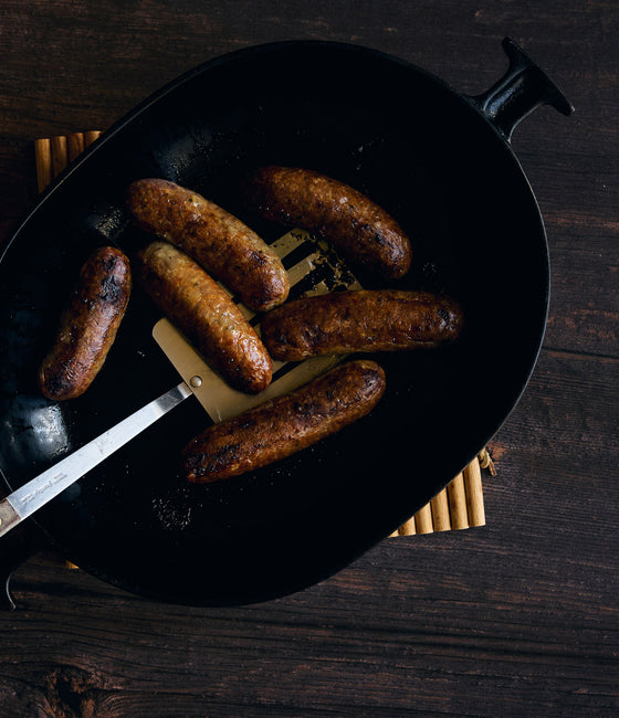 Image of Leek and Chive Sausages