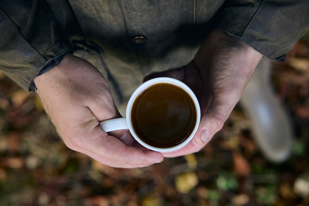 Mug of beef bone broth