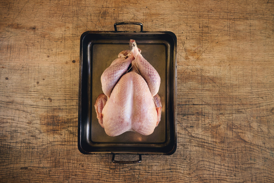 Raw Free Range Christmas Turkey