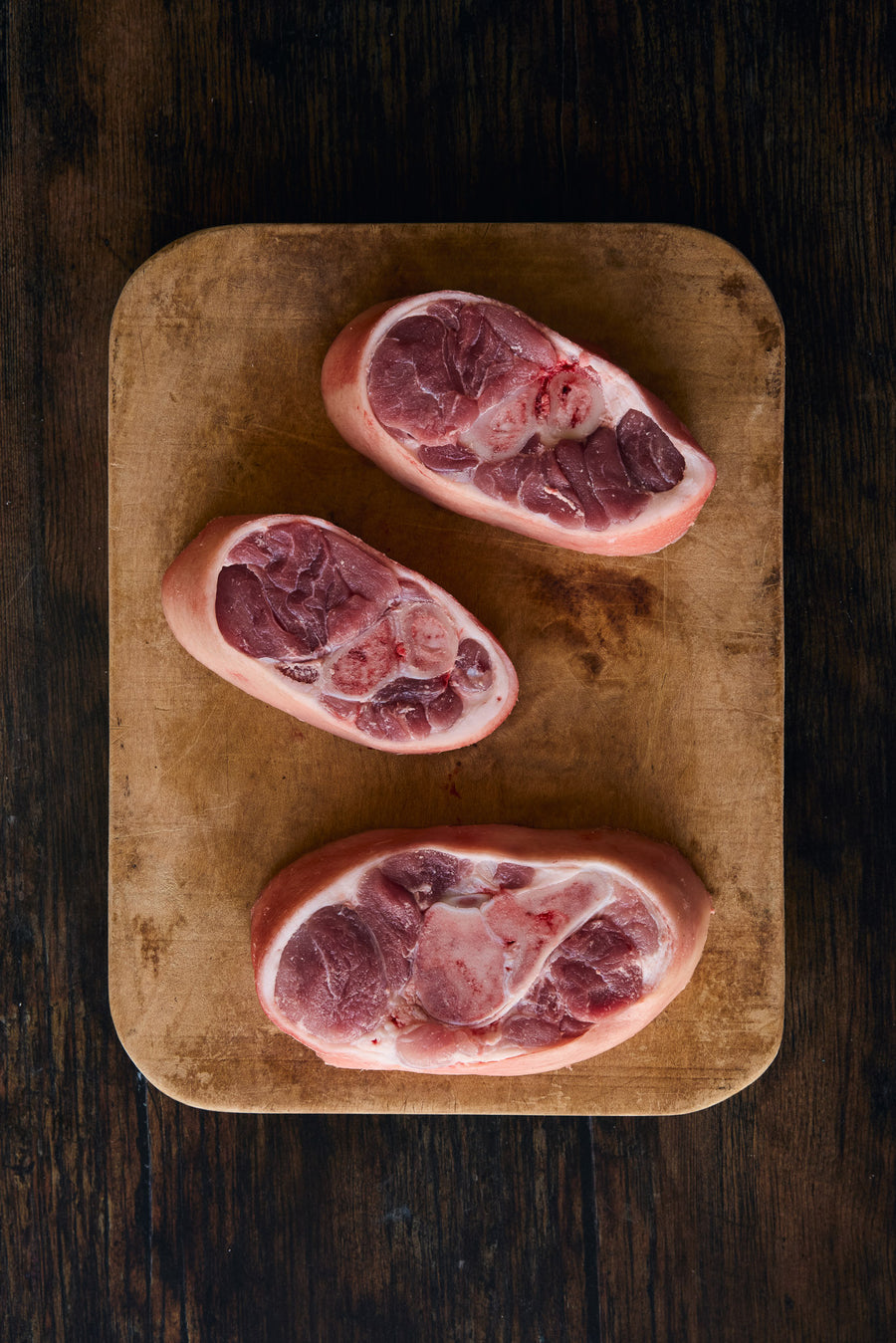 Raw Pork Osso Buco