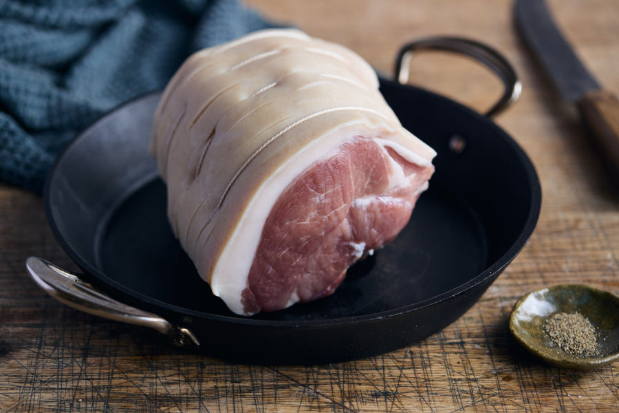 Raw dry cured gammon joint