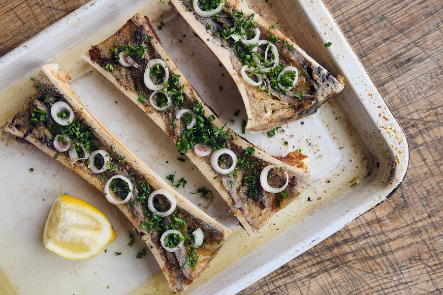 Roasted Bone Marrow Boats