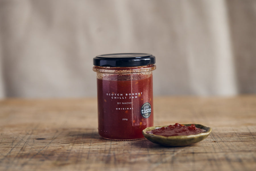 Scotch Bonnet Chilli Jam By Naomi