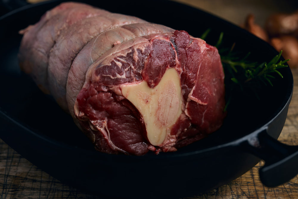 Whole beef shin raw