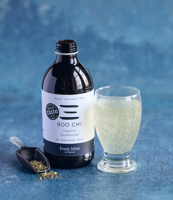 Image of Boo Chi Organic Mint Kombucha