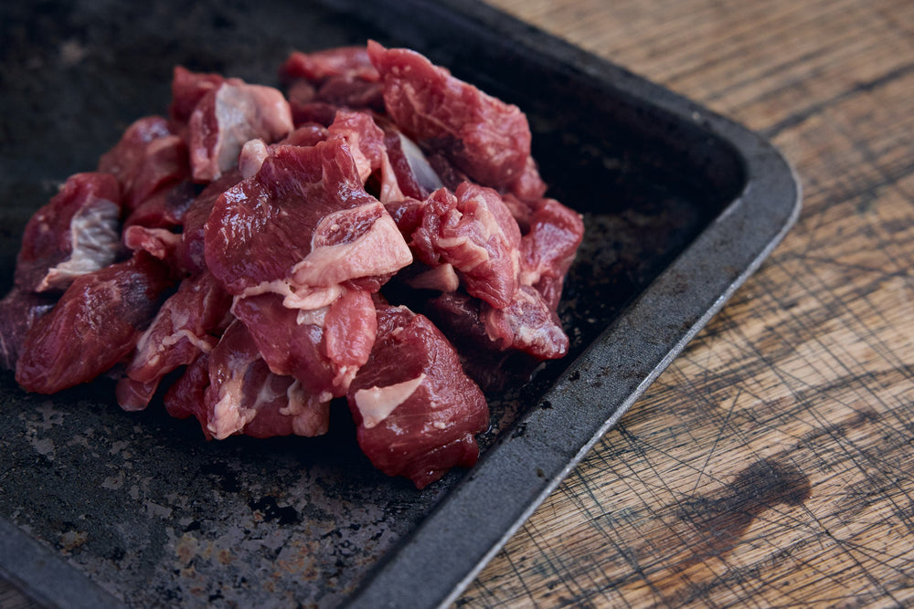 Diced Grass Fed Lamb Shoulder - eatTelfit