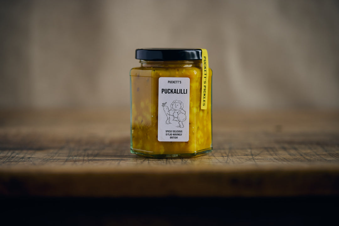 Piccalilli in a jar 