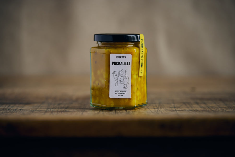 Piccalilli in a jar 