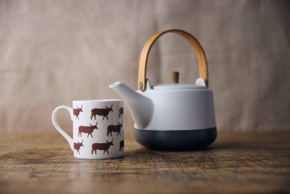 eatTelfit Bone China Mugs - eatTelfit