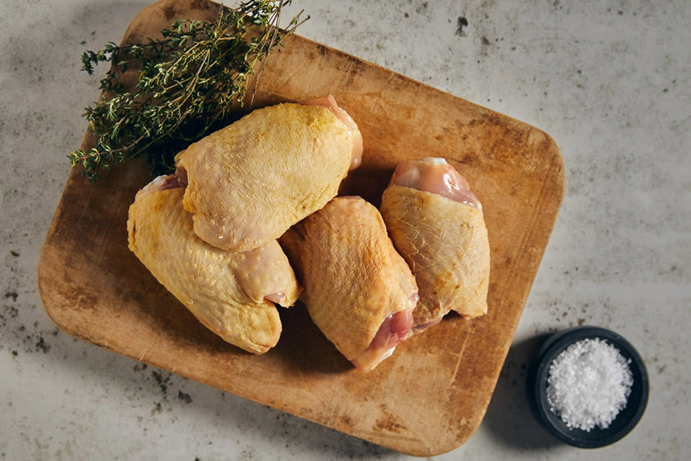 Free Range Chicken Thighs - Raw