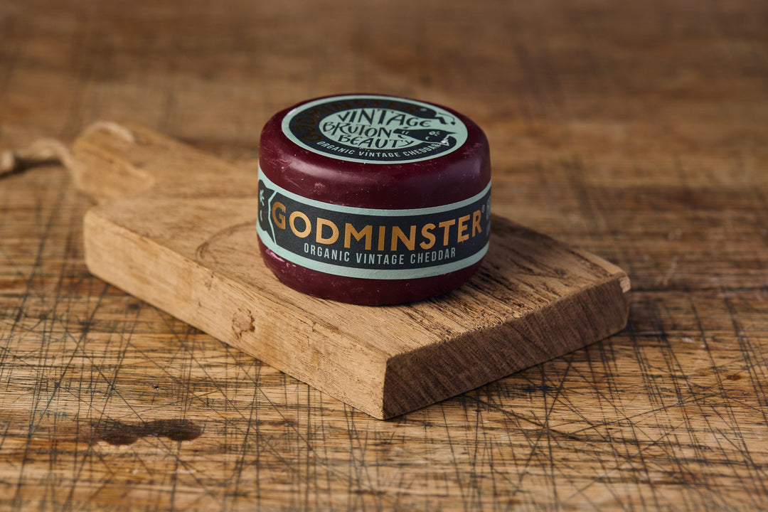 Godminster Village Burton Beauty Aged Cheddar Cheese - eatTelfit