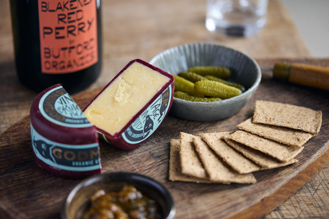 Godminster Village Burton Beauty Aged Cheddar Cheese - eatTelfit