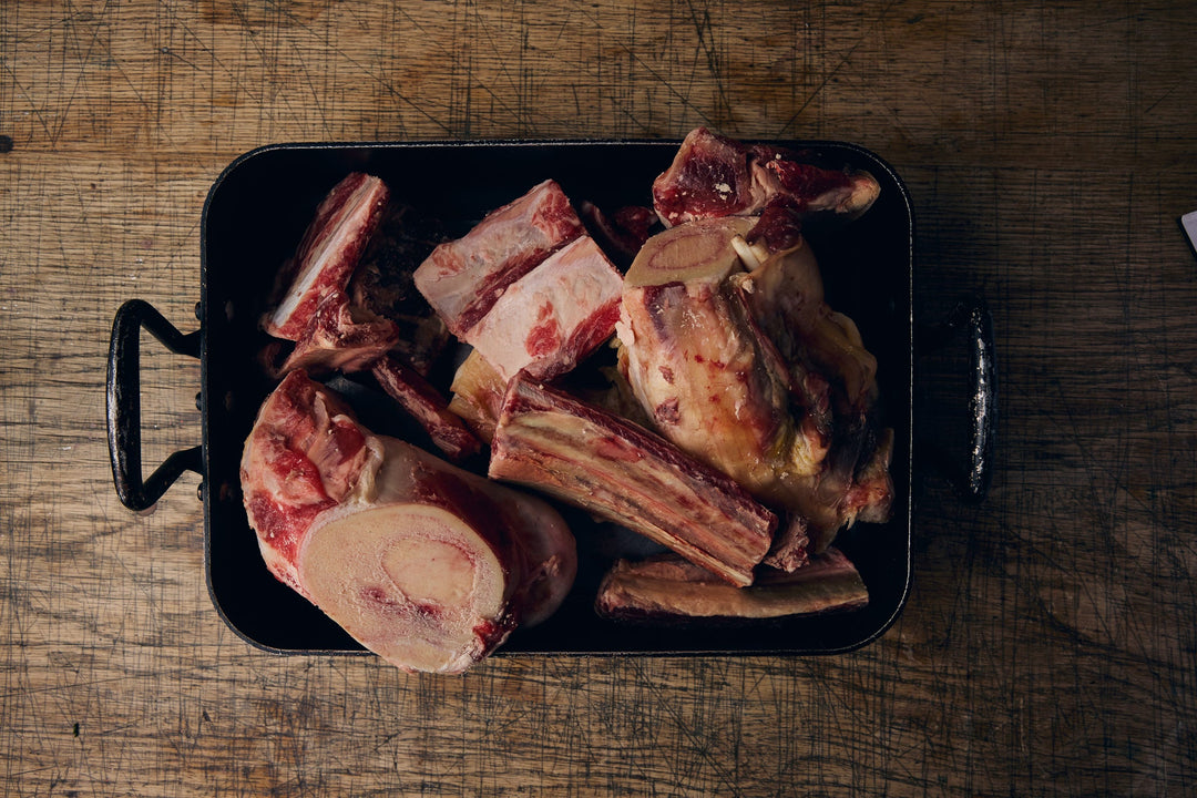 Grass Fed Beef Stock Bones - eatTelfit