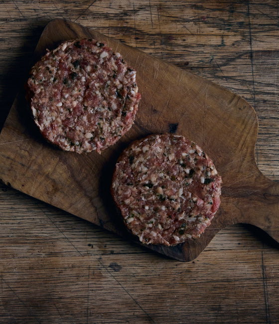 Image of Grass Fed Lamb and Mint Burger