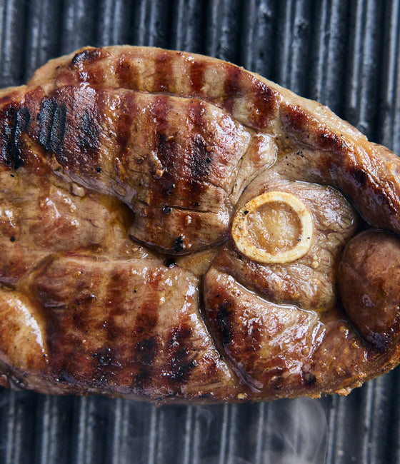 Image of Grass Fed Lamb Leg Gigot Steak