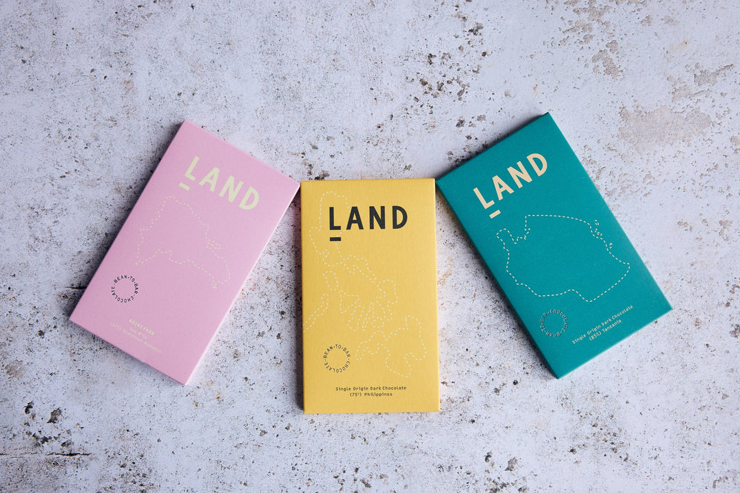 Land 57% Single Origin Chocolate Bar - eatTelfit