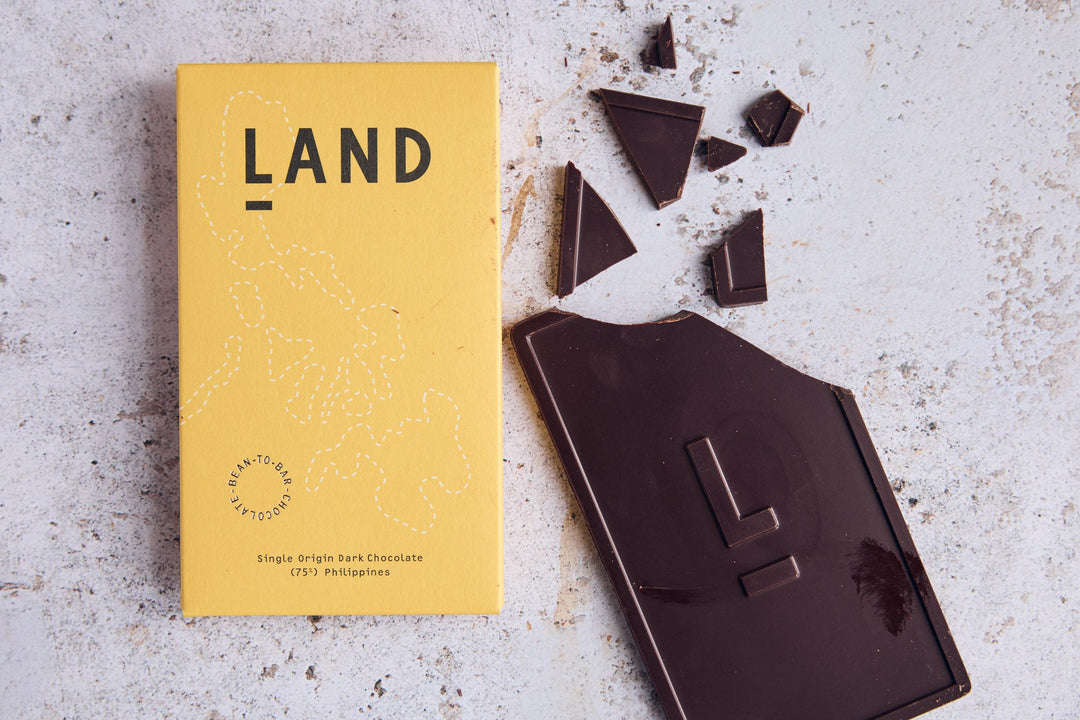 Land 75% Single Origin Dark Chocolate - eatTelfit