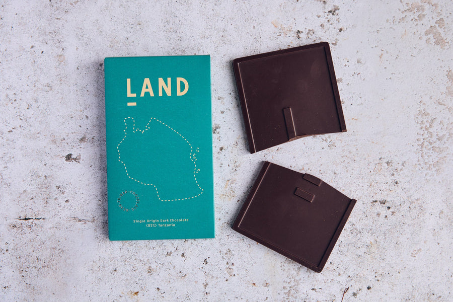 Land 85% Single Origin Chocolate Bar - eatTelfit