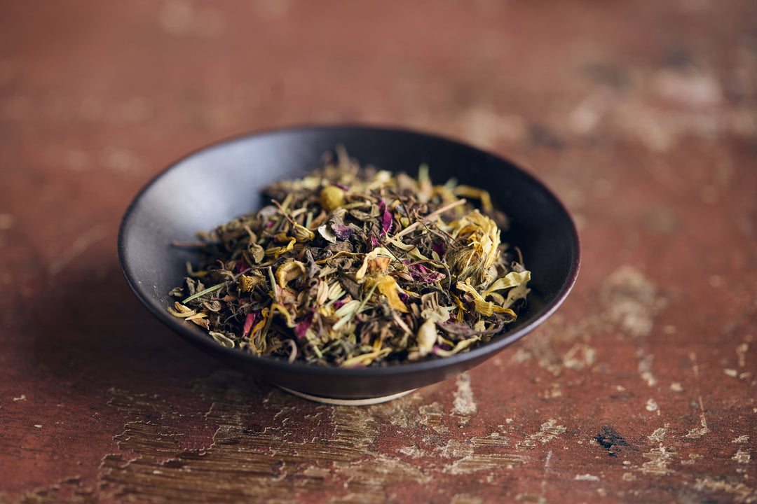 nurture loose leaf herbal tea 