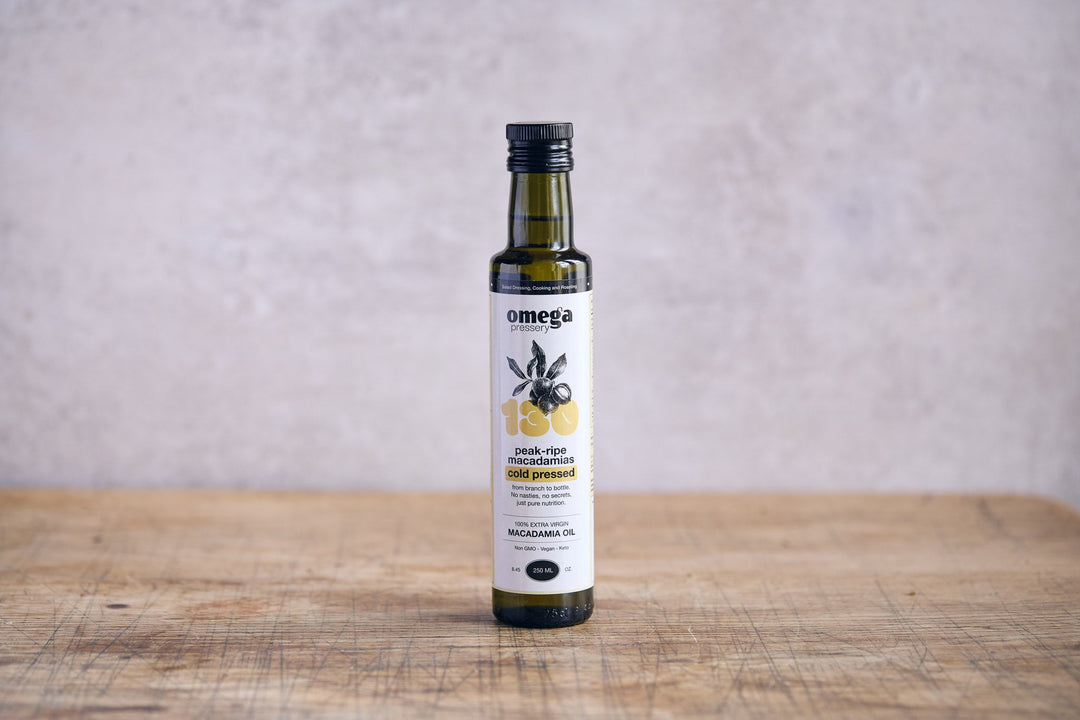 Omega Pressery Extra Virgin Macadamia Oil - eatTelfit