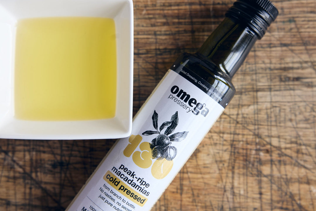 Omega Pressery Extra Virgin Macadamia Oil - eatTelfit