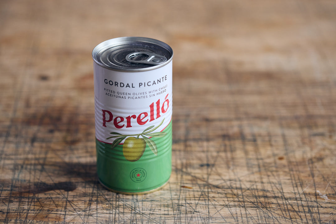 perello gordal olive tin