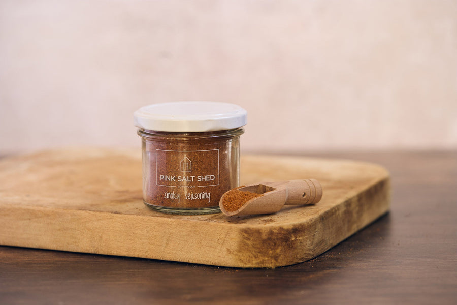 Pink Salt Shed Smoky Seasoning - eatTelfit