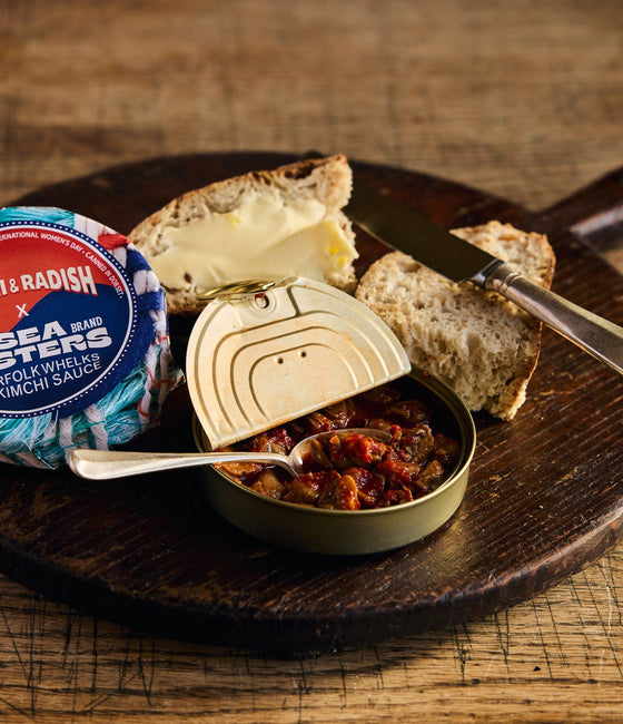 Image of Sea Sisters Norfolk Whelks in Kimchi Sauce