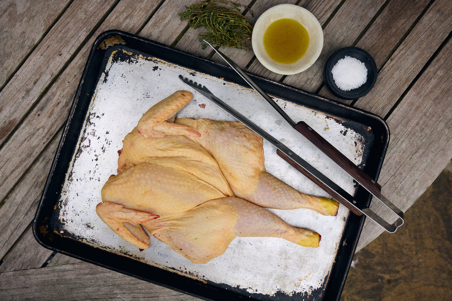 Spatchcock Free Range Chicken - eatTelfit