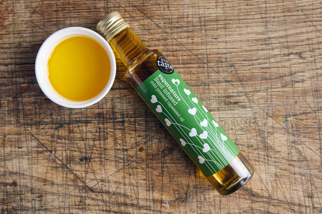 Supernature Basil Infused Rapeseed Oil - eatTelfit